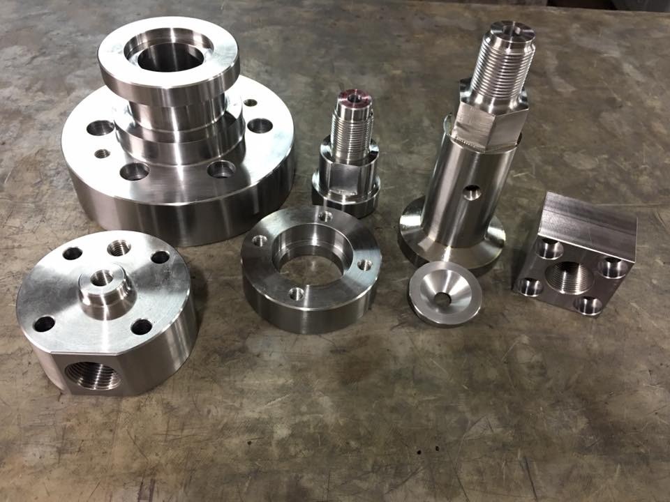 Precision machined components